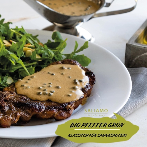 250g BIO Malabar Grüner Pfeffer ganze Körner