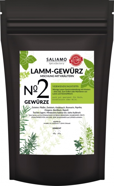 100g Lamm Gewürz Gewürzmischung