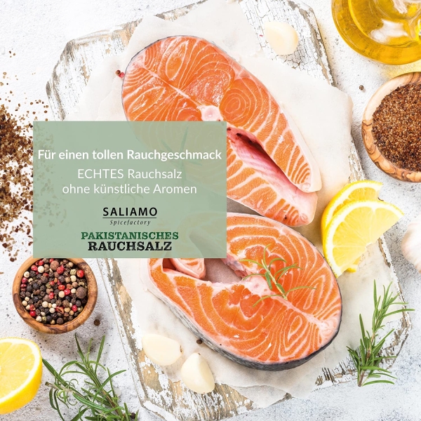 250g Pakistanisches Rauchsalz, intensives Eichenrauch Salz 250g Pakistanisches Rauchsalz, intensives Eichenrauch Salz